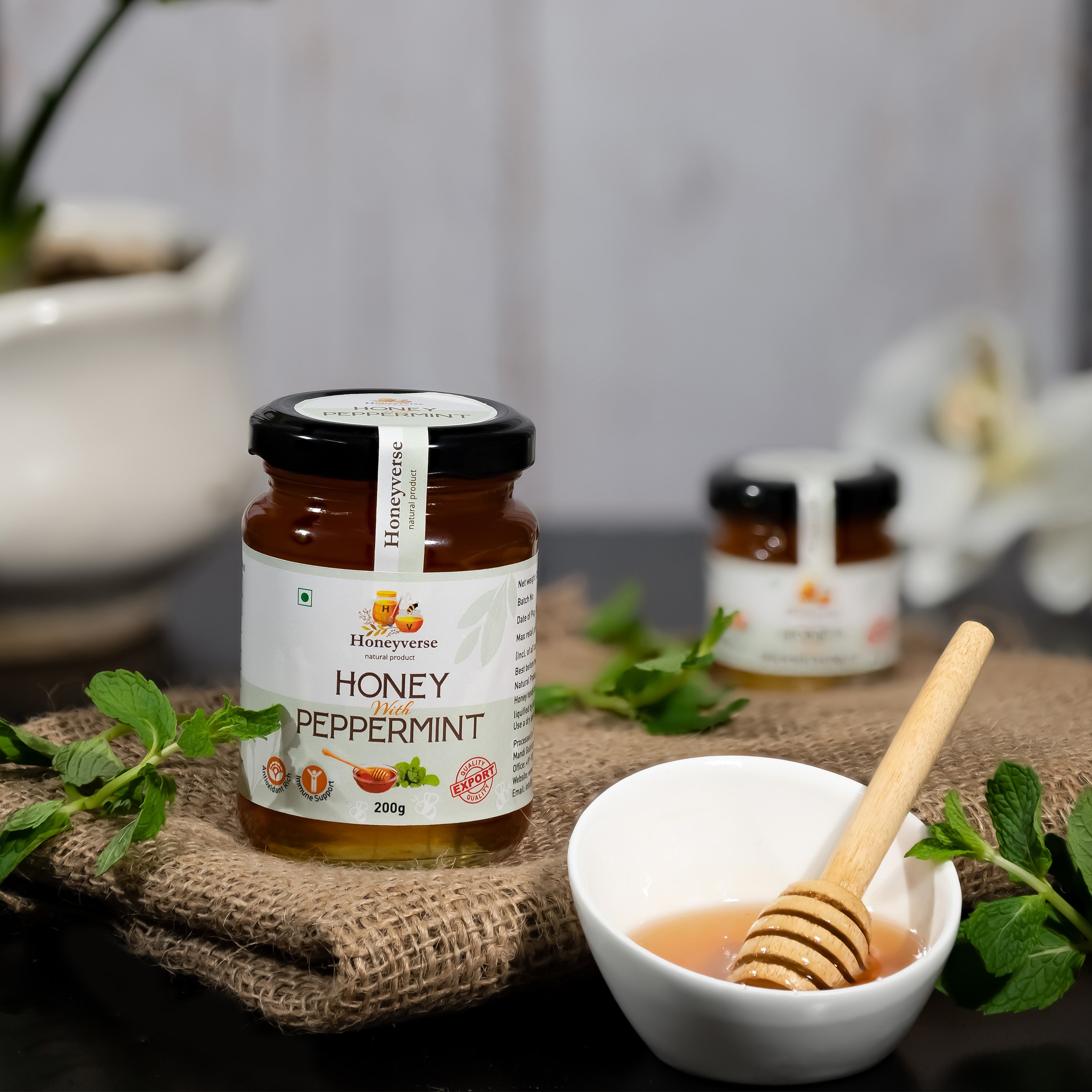 Peppermint Honey