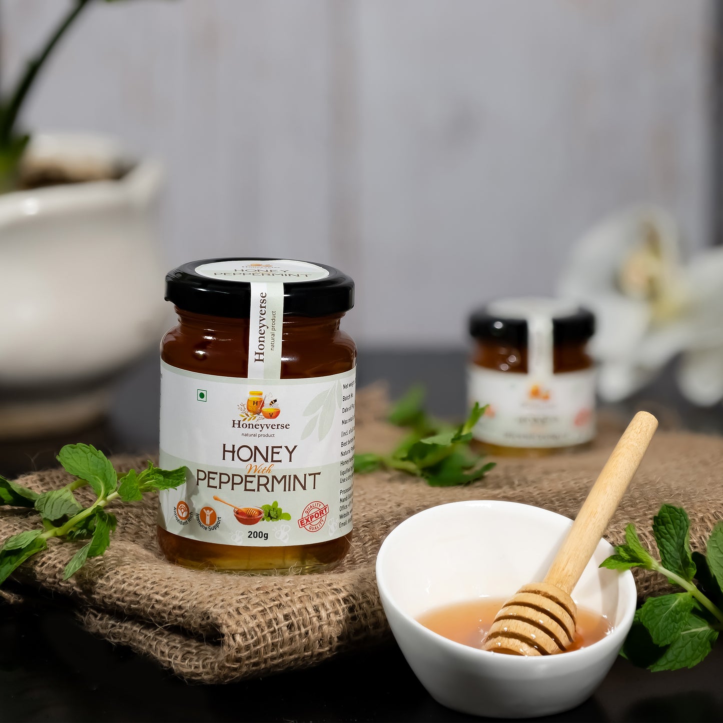 Peppermint Honey